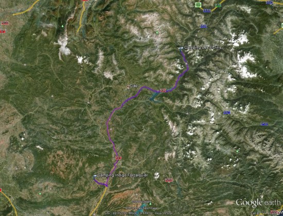 Indigo to Les Ecrins